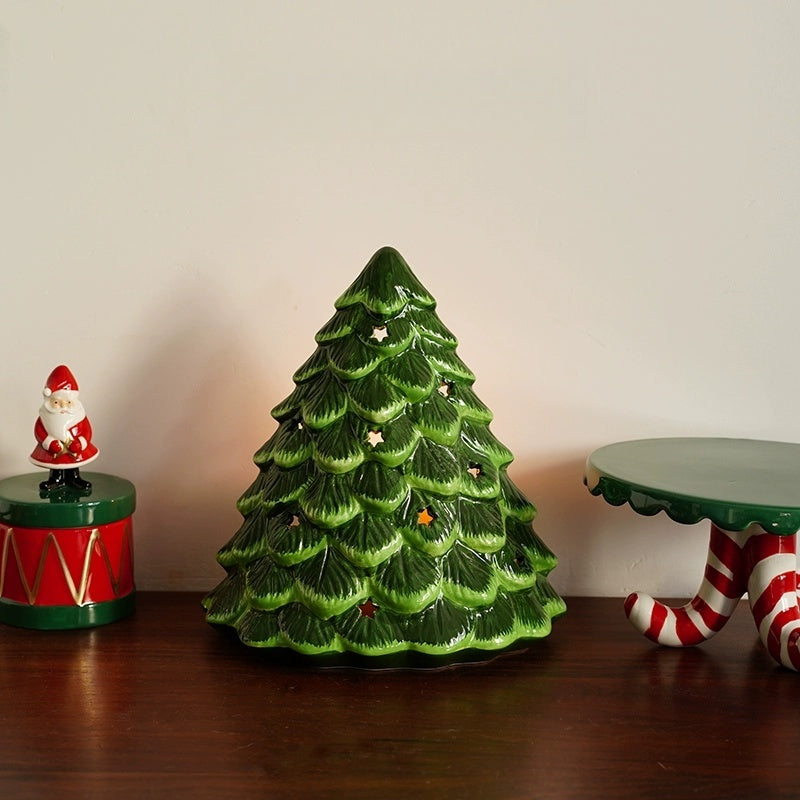 Bougeoir de Noël en céramique — vue 4 sur 14