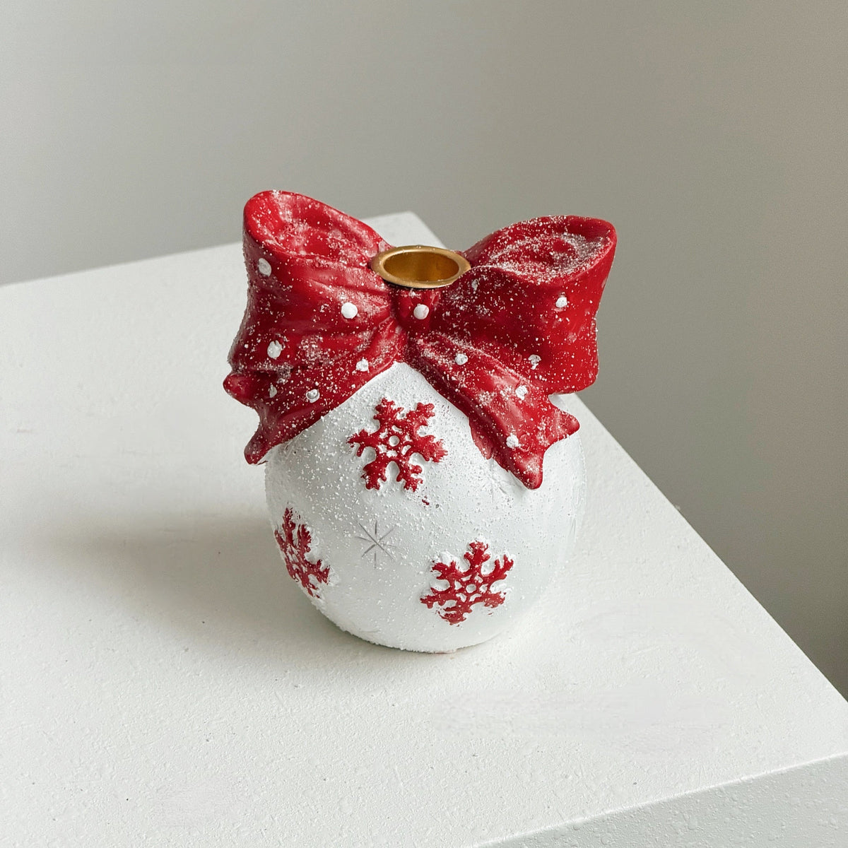 Bougeoir de Noël en céramique — vue 14 sur 14