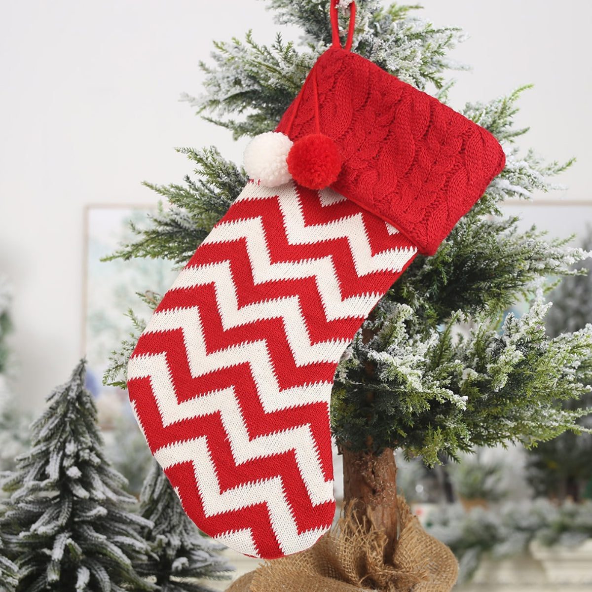 Chaussette de Noël à suspendre — 5 modèles — vue 1 sur 6
