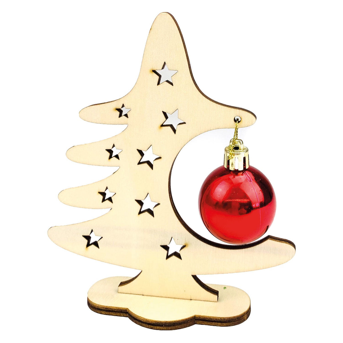 Sapin en bois à décorer — Beleduc