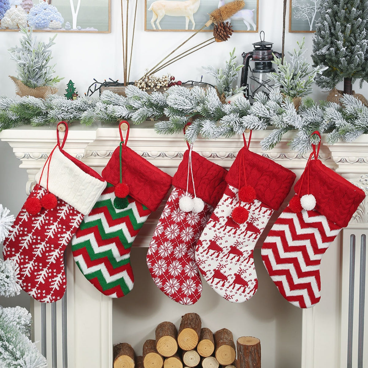 Chaussette de Noël à suspendre — 5 modèles — vue 3 sur 6