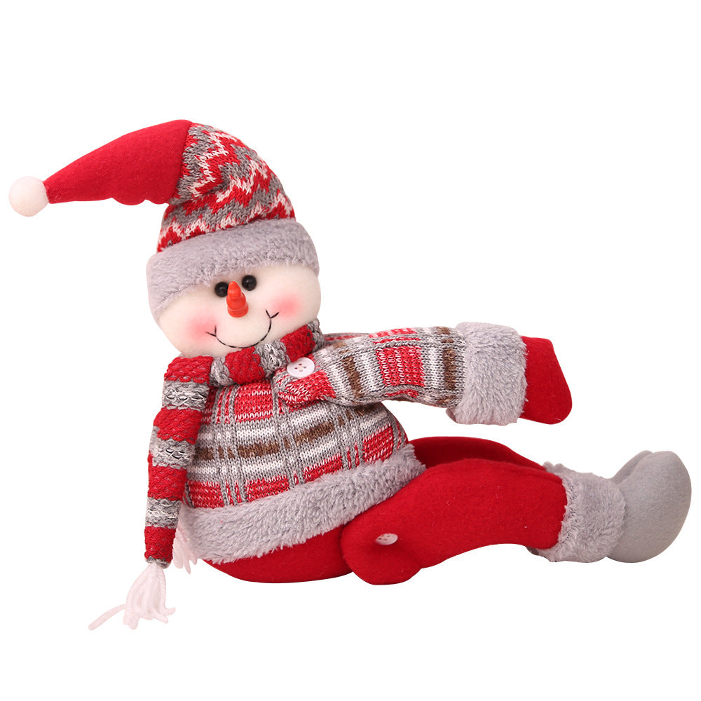 Décoration de rideau — Père Noël, bonhomme de neige ou renne — vue 8 sur 8