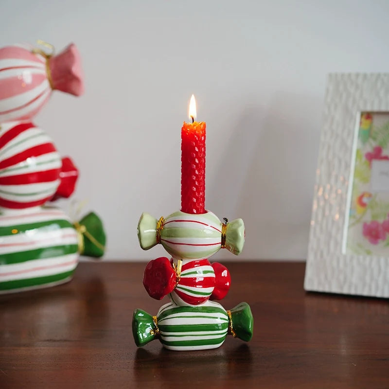 Bougeoir de Noël en céramique — vue 1 sur 14
