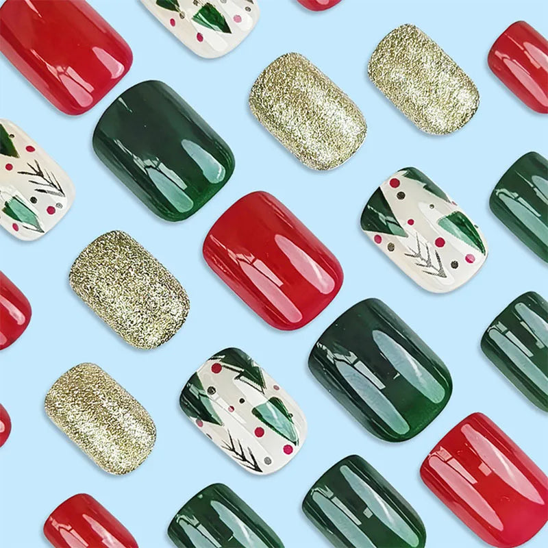 Faux ongles stiletto de Noël — vue 9 sur 12