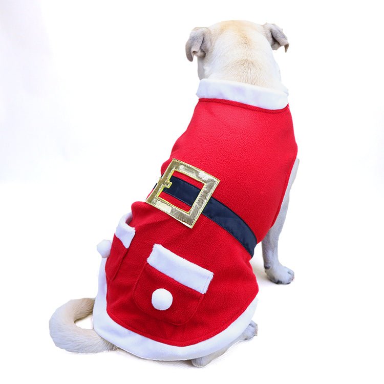 Manteau de Noël en velours pour animal — vue 1 sur 5