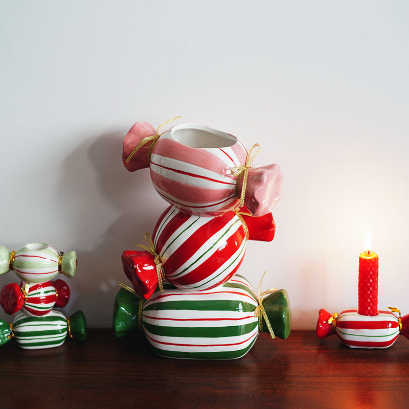 Bougeoir de Noël en céramique — vue 10 sur 14
