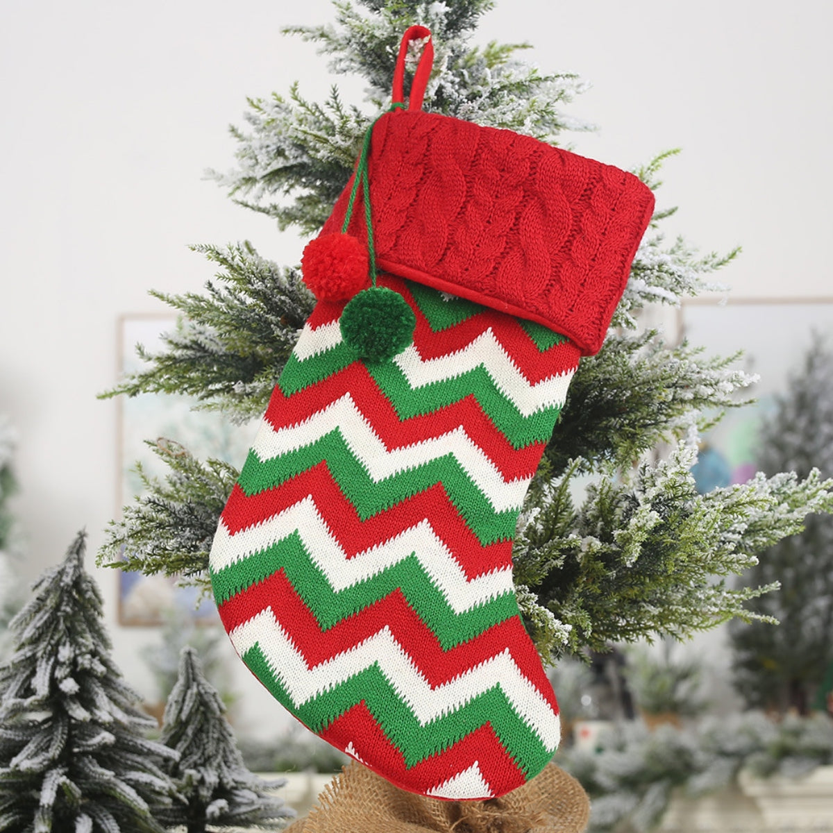 Chaussette de Noël à suspendre — 5 modèles — vue 2 sur 6