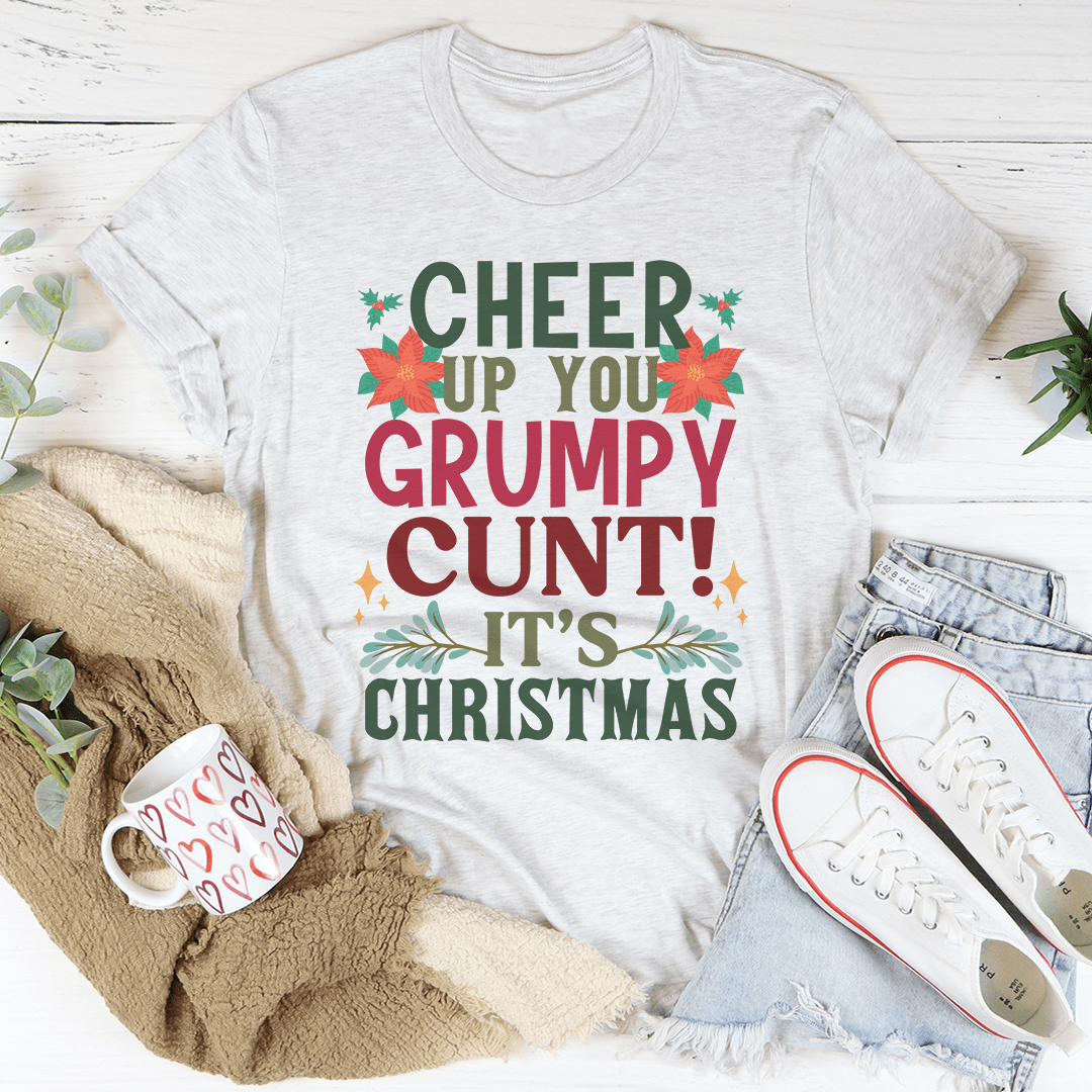 T-shirt de Noël « Cheer Up It's Christmas » — photo 3