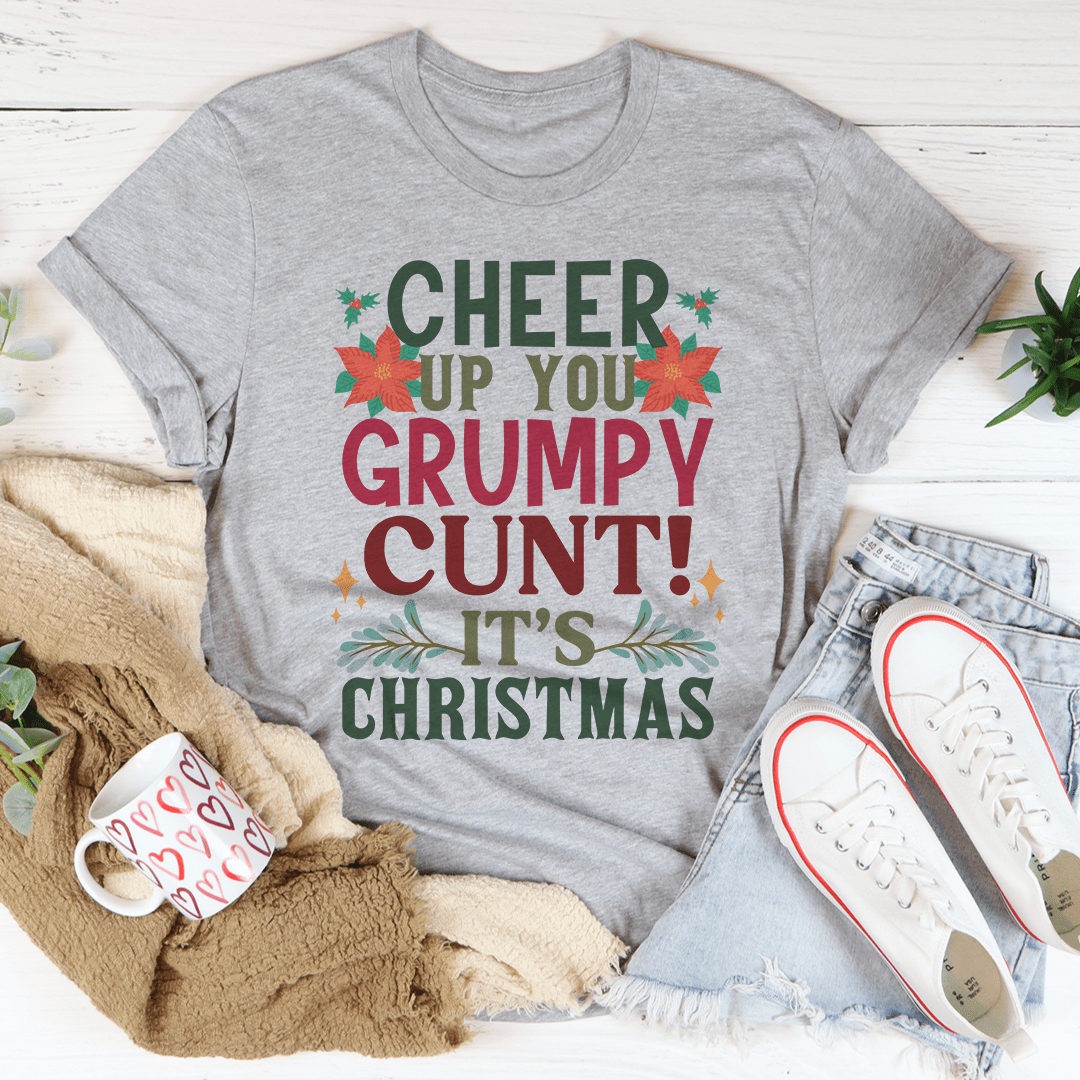 T-shirt de Noël « Cheer Up It's Christmas » — photo 1
