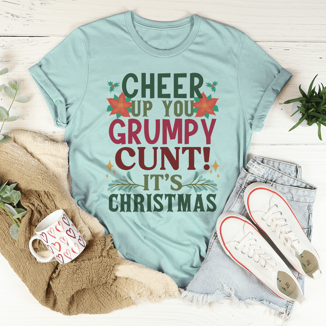 T-shirt de Noël « Cheer Up It's Christmas » — photo 4