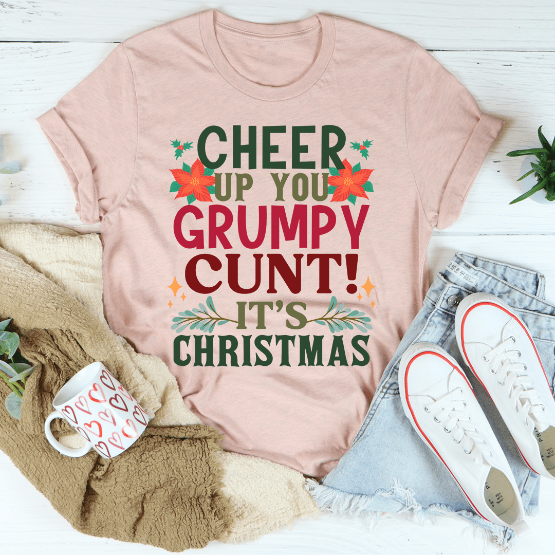 T-shirt de Noël « Cheer Up It's Christmas » — photo 2
