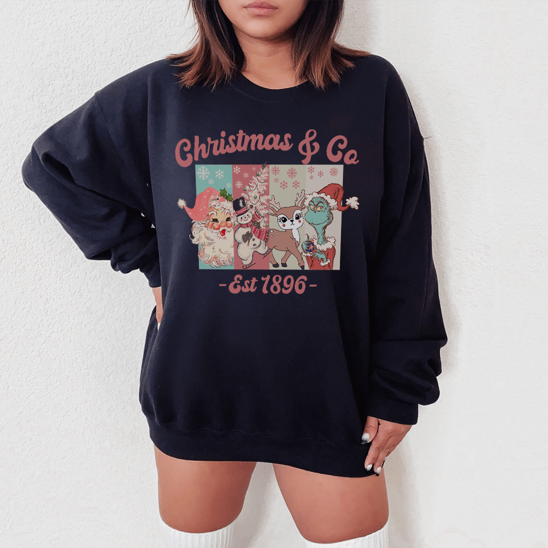 Sweat de Noël « Christmas & Co Est 1896 » — photo 1