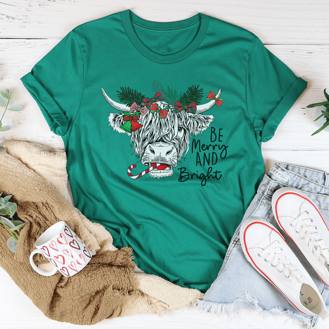 T-shirt de Noël « Christmas Cow » — vue 1 sur 4