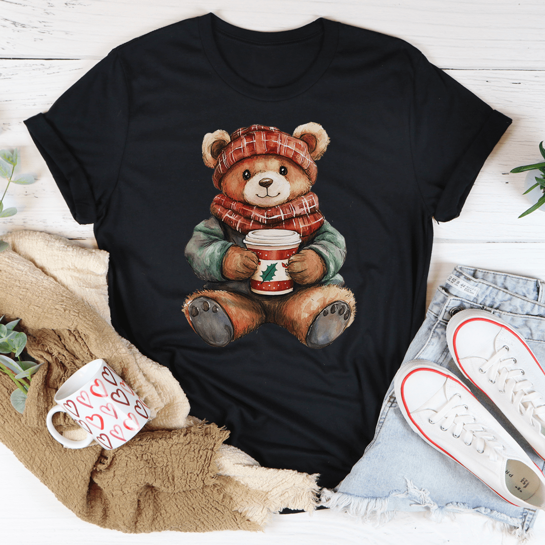 T-shirt de Noël « Christmas Cuddle Bear » — photo 1