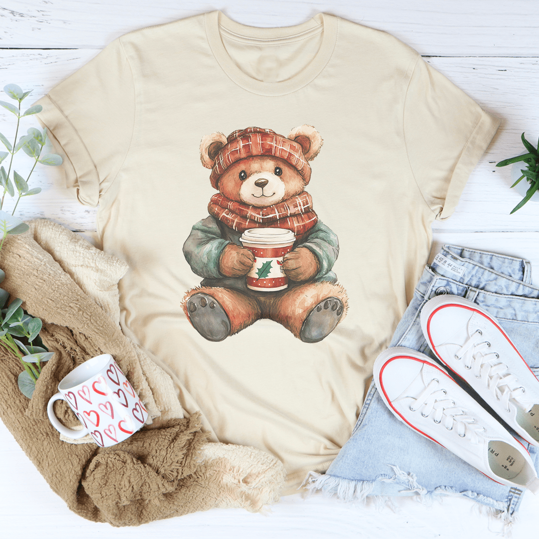 T-shirt de Noël « Christmas Cuddle Bear » — photo 3