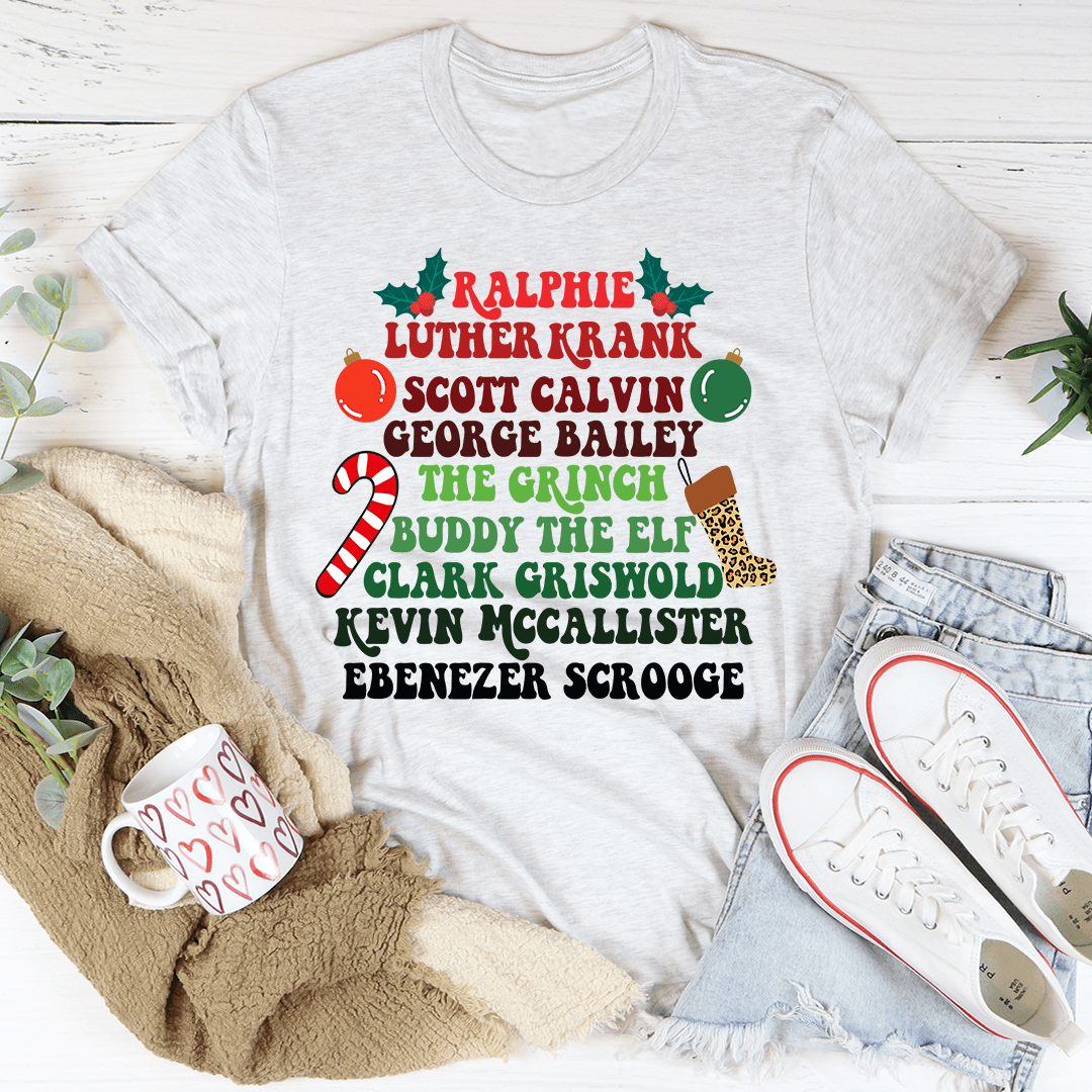 T-shirt de Noël « Christmas Movies » — photo 1