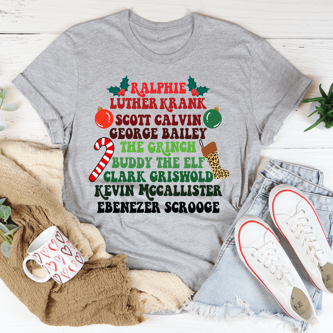 T-shirt de Noël « Christmas Movies » — photo 2