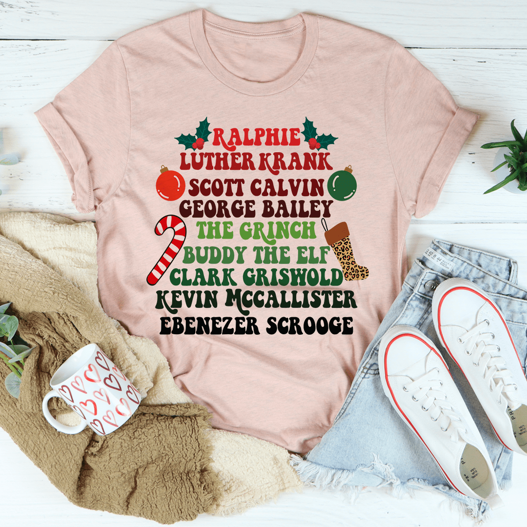 T-shirt de Noël « Christmas Movies » — photo 3