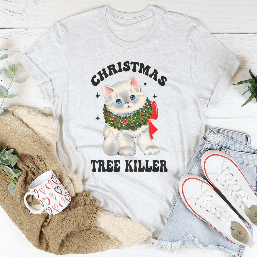 T-shirt de Noël « Christmas Tree Killer » — photo 4