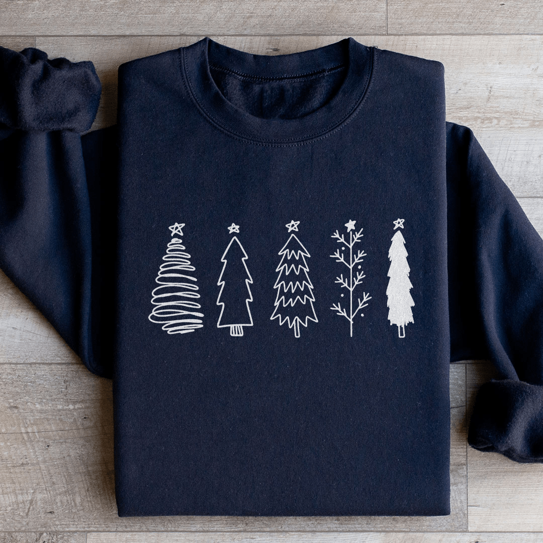 T-shirt de Noël « Christmas Trees » — vue 2 sur 3