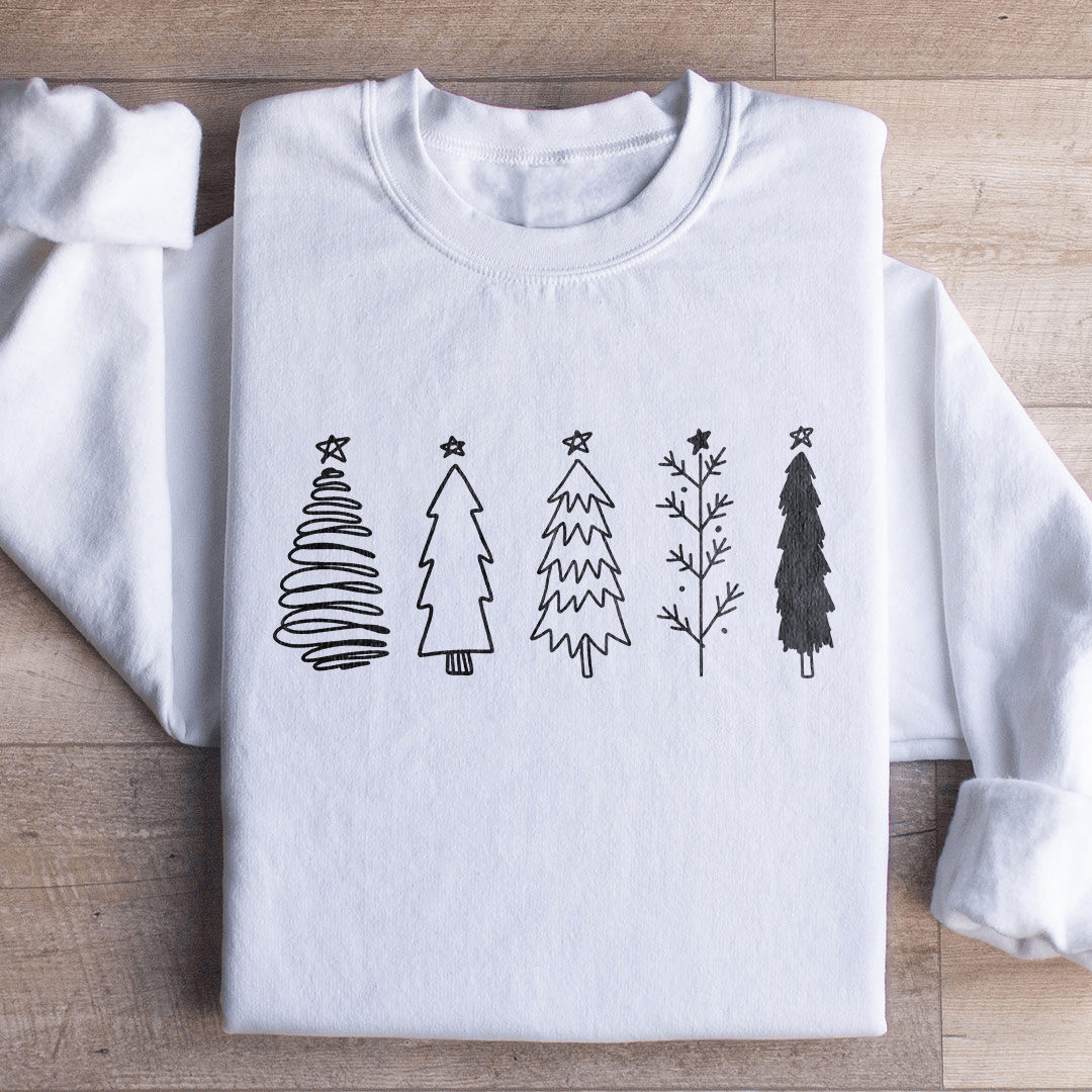 T-shirt de Noël « Christmas Trees » — vue 1 sur 3