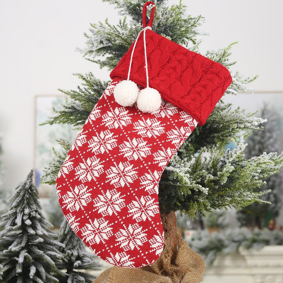 Chaussette de Noël à suspendre — 5 modèles — vue 6 sur 6