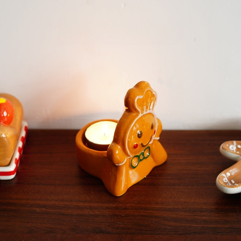 Bougeoir de Noël en céramique — vue 2 sur 14