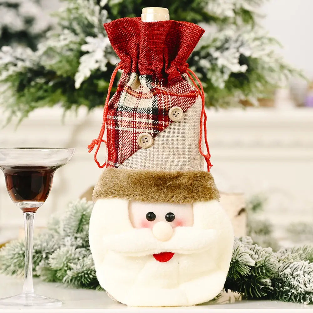 Housse de bouteille de Noël — 3 modèles — vue 2 sur 4