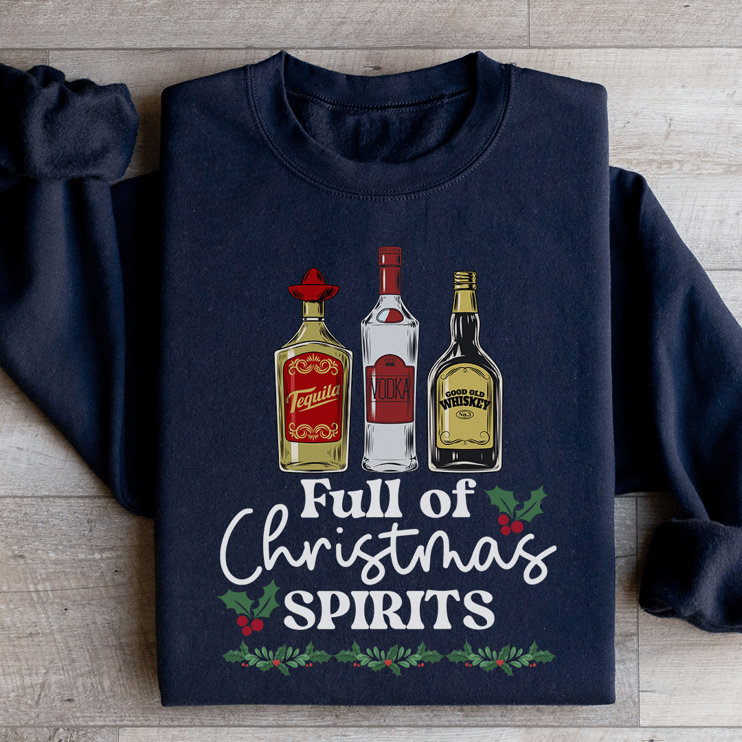 Sweat de Noël « Full Of Christmas Spirits » — photo 2