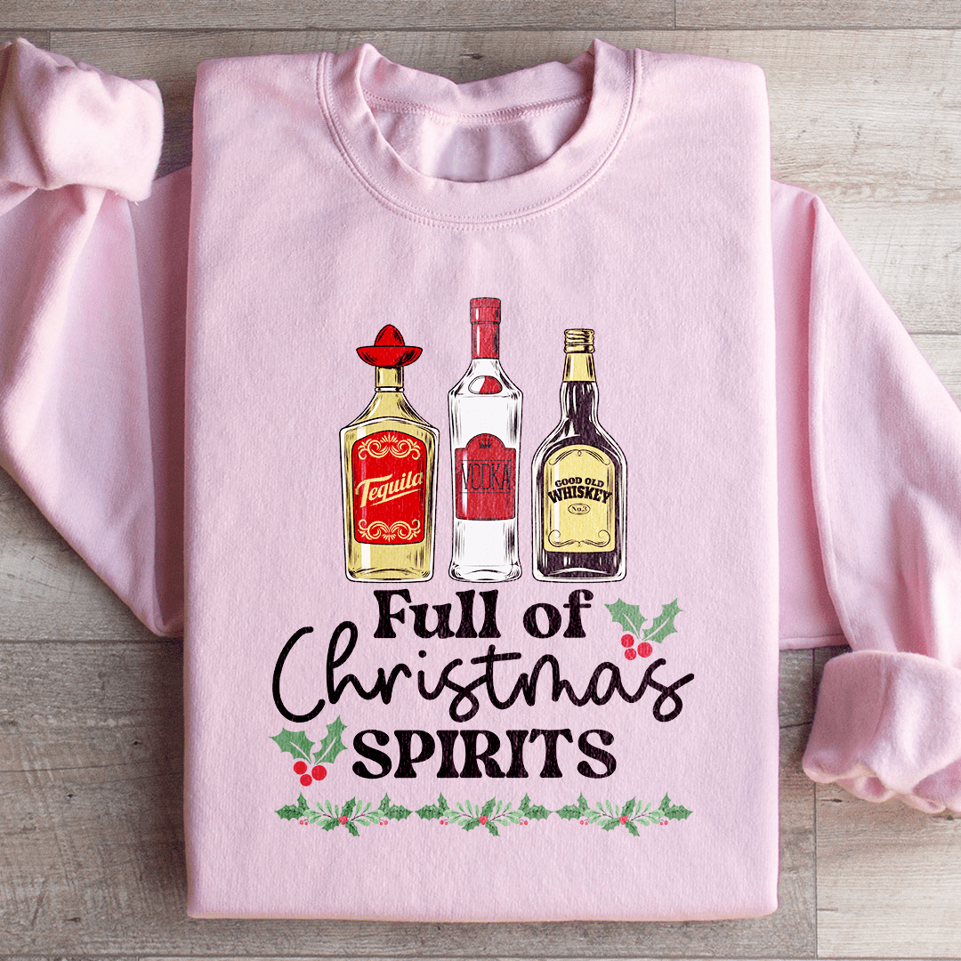 Sweat de Noël « Full Of Christmas Spirits » — photo 4