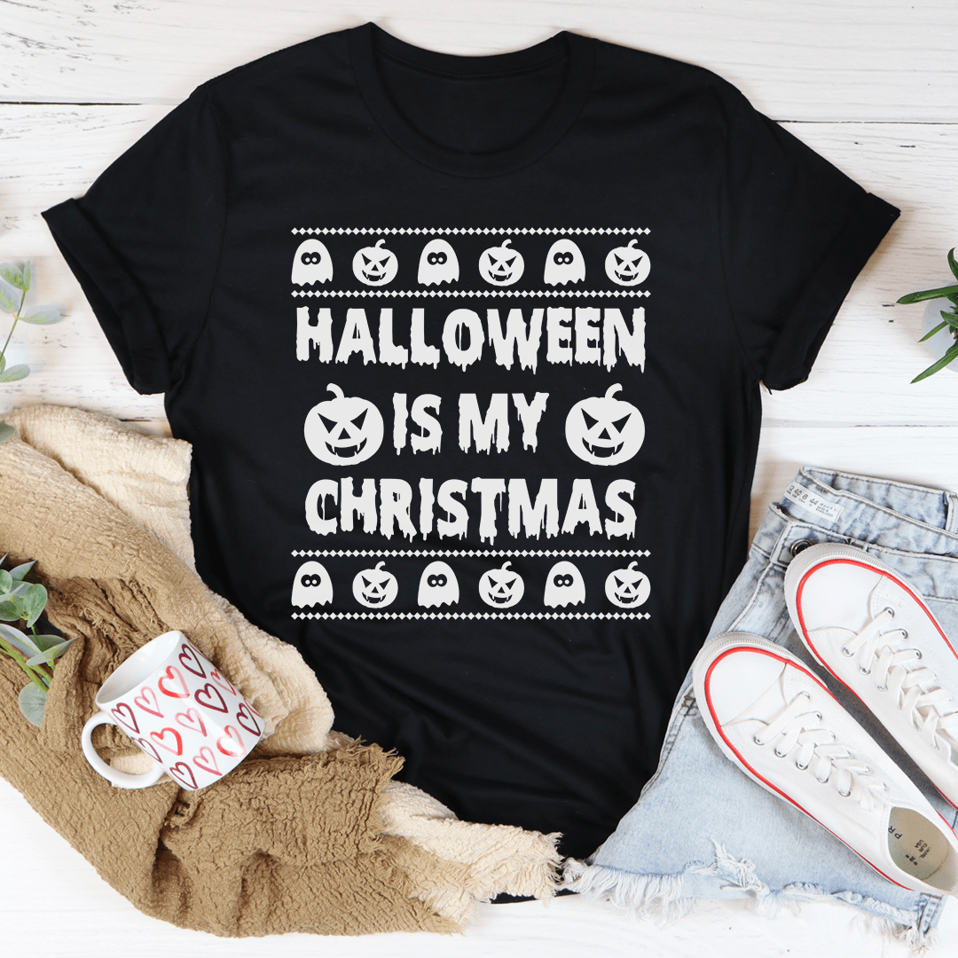 T-shirt de Noël « Halloween Is My Christmas » — photo 1