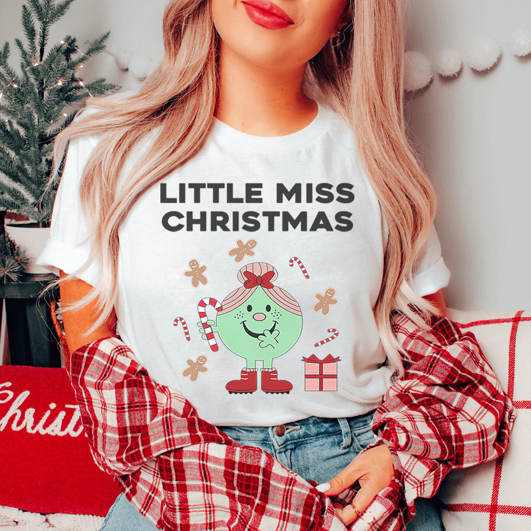 T-shirt de Noël « Little Miss Christmas » — vue 2 sur 4
