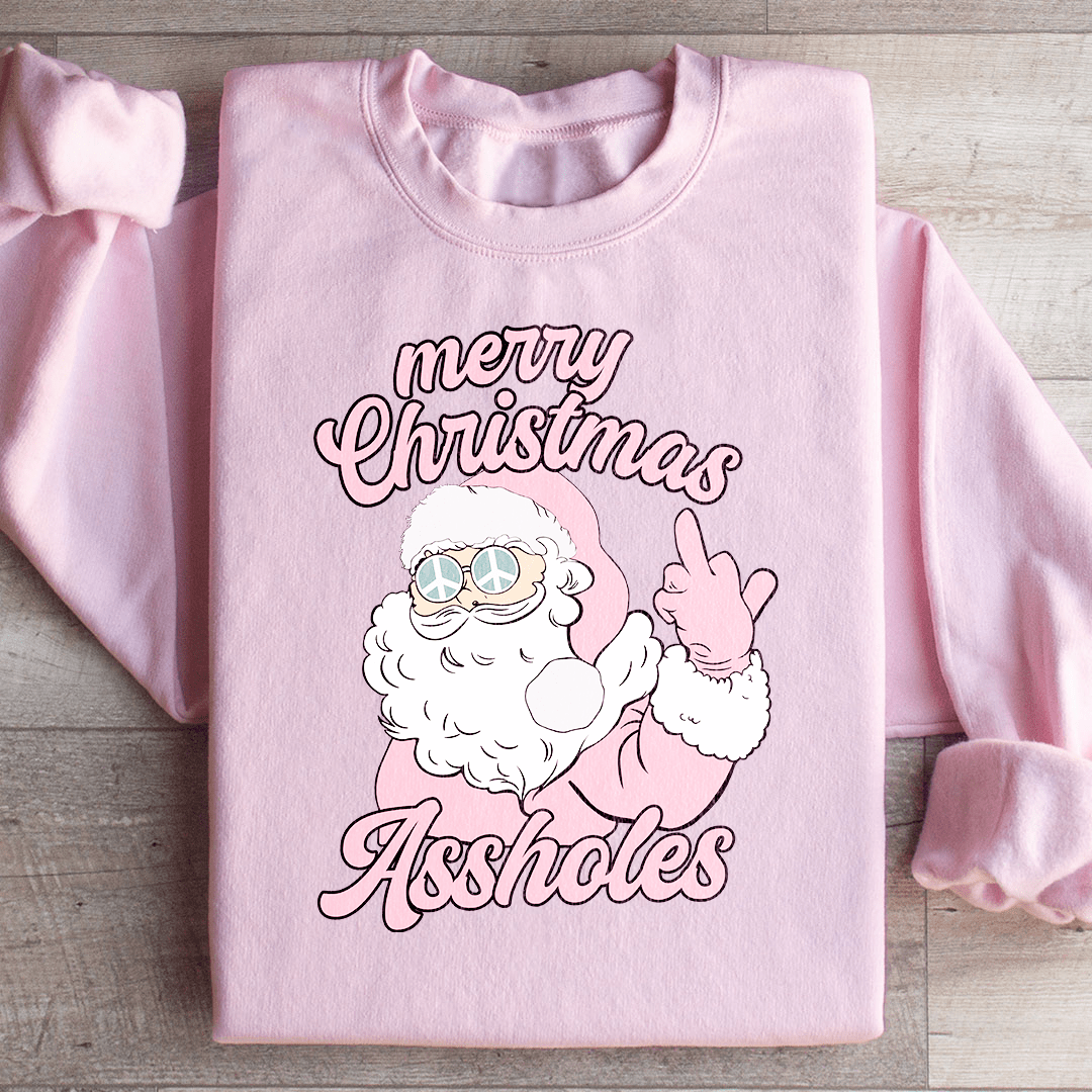 Sweat de Noël « Merry Christmas A**holes » — vue 3 sur 3