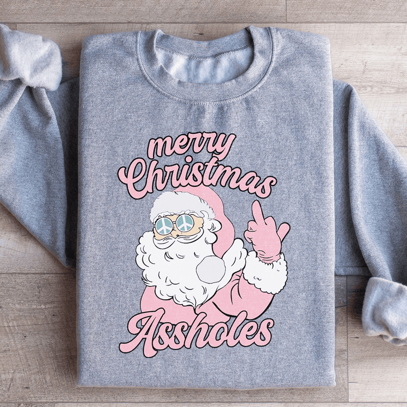 Sweat de Noël « Merry Christmas A**holes »
