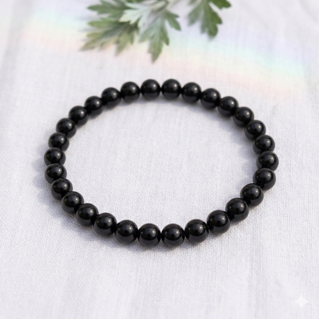 Bracelet en Obsidienne noire — photo 1