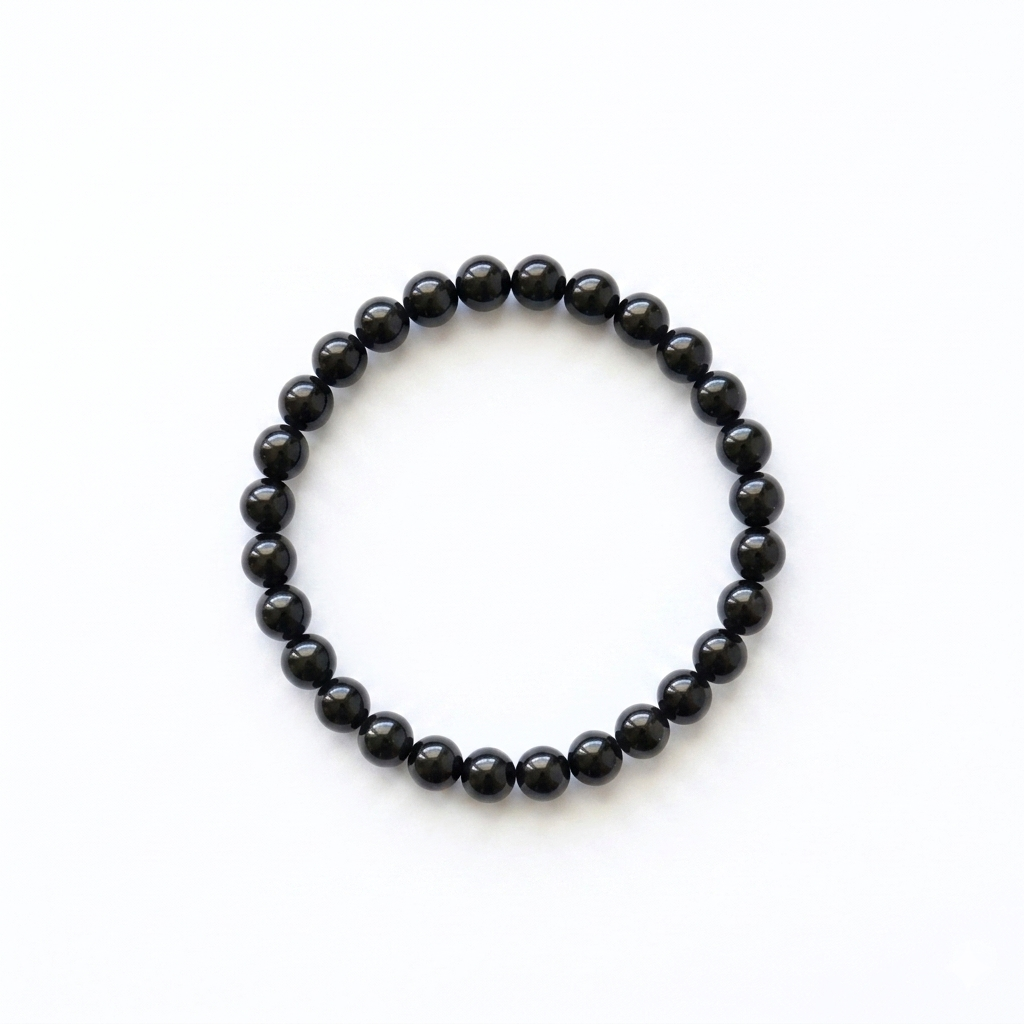 Bracelet en Obsidienne noire — photo 3