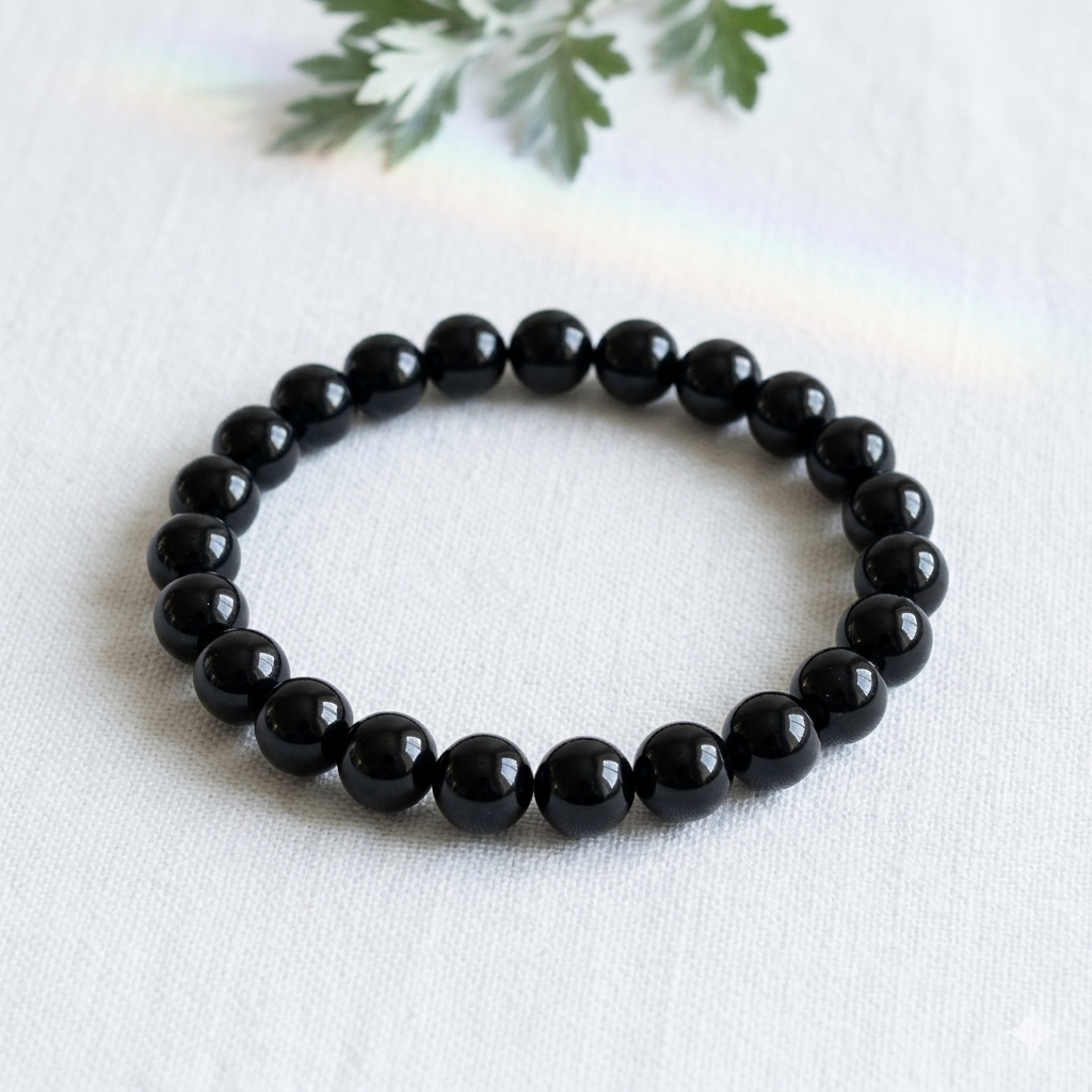 Bracelet en Obsidienne noire — photo 4