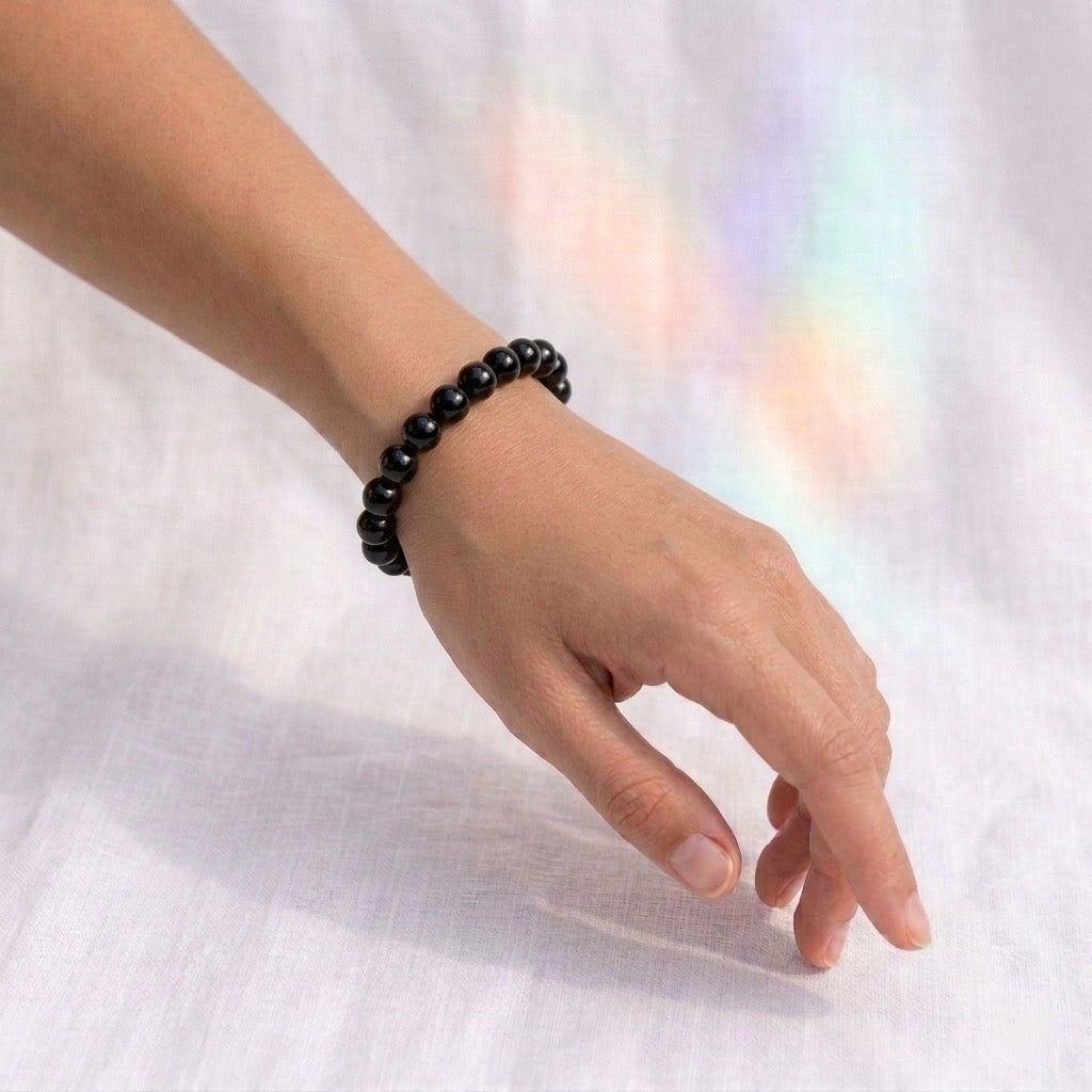 Bracelet en Obsidienne noire — photo 5
