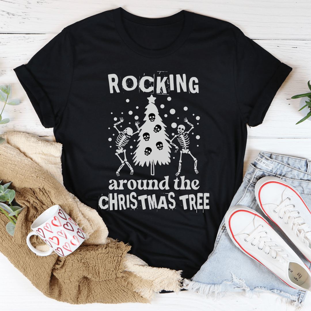 T-shirt de Noël « Rocking Around The Christmas Tree » — photo 1