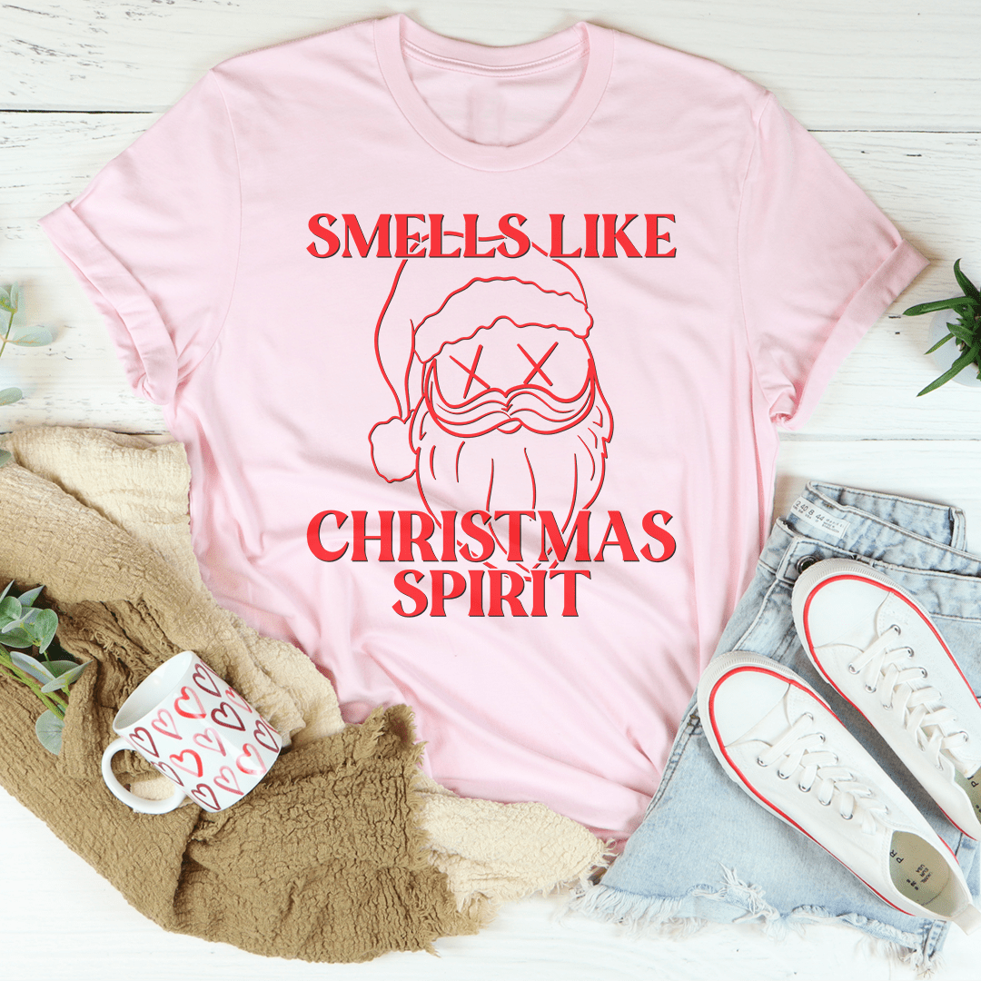 T-shirt de Noël « Smells Like Christmas Spirit » — vue 3 sur 4