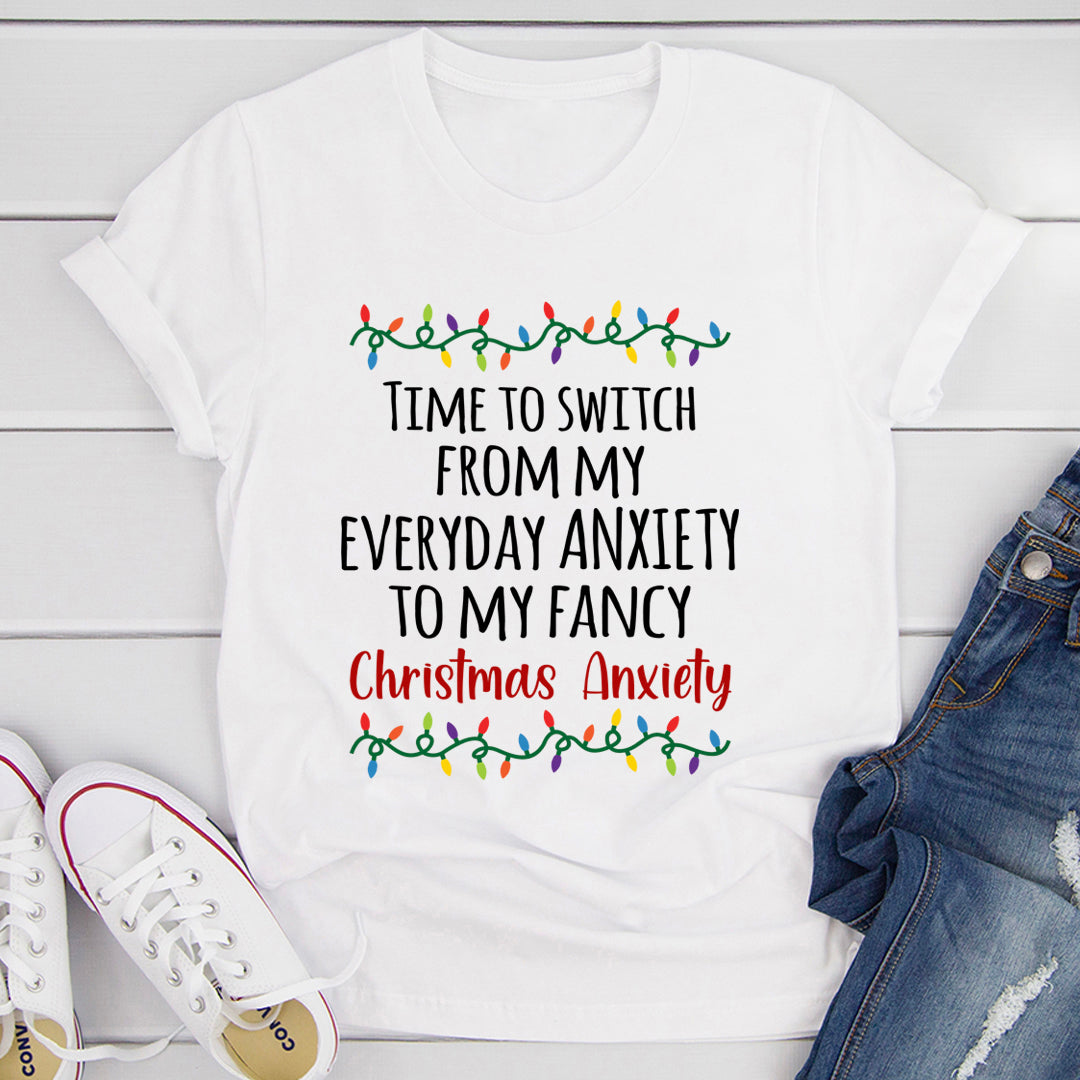 T-shirt de Noël « Christmas Anxiety » — photo 11